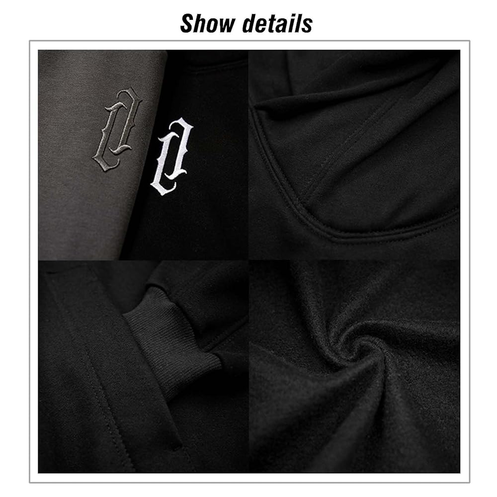 MLAFE Ninja Hoodie - Double Neckline, Big Pocket, Harajuku